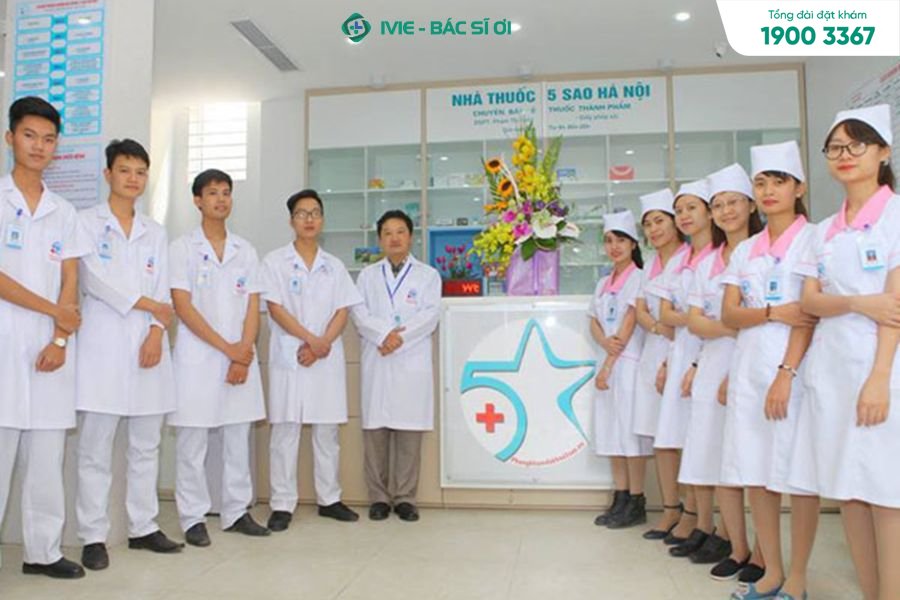 Đội ngũ bác sĩ giỏi, tận tâm tại phòng khám Đa khoa 5 Sao Hà Nội