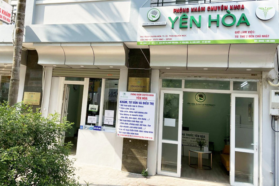 Cơ sở khám chữa bệnh tâm thần - tâm lý Phòng khám Chuyên khoa Yên Hòa