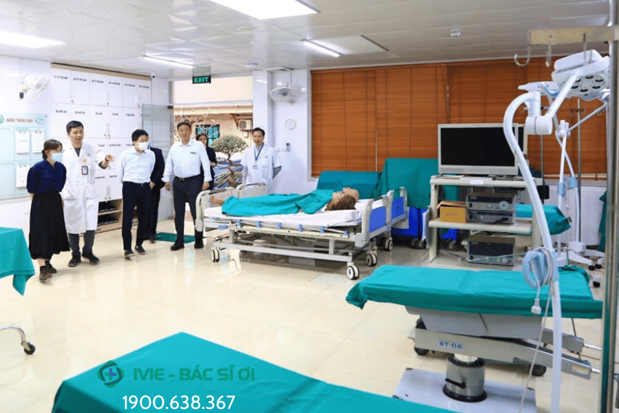 Cơ sở vật chất hiện đại, khang trang của khoa xương khớp bệnh viện Việt Đức (ảnh: BV Việt Đức)