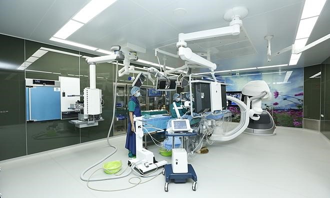 Cơ sở vật chất tiên tiến của bệnh viện Thanh Nhàn