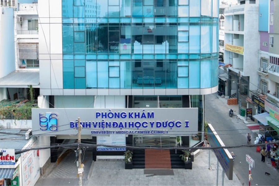 Hình ảnh phòng khám Bệnh viện Đại học Y Dược 1 thực hiện khám chữa bệnh nhiều chuyên khoa