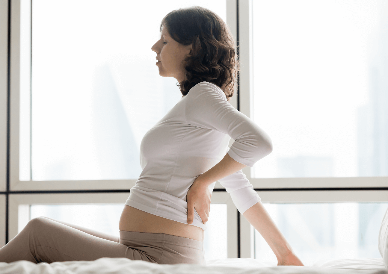 Làm sao để giảm đau đau lưng khi mang thai?