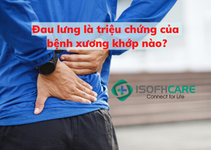 Đau lưng là triệu chứng bệnh xương khớp nào?