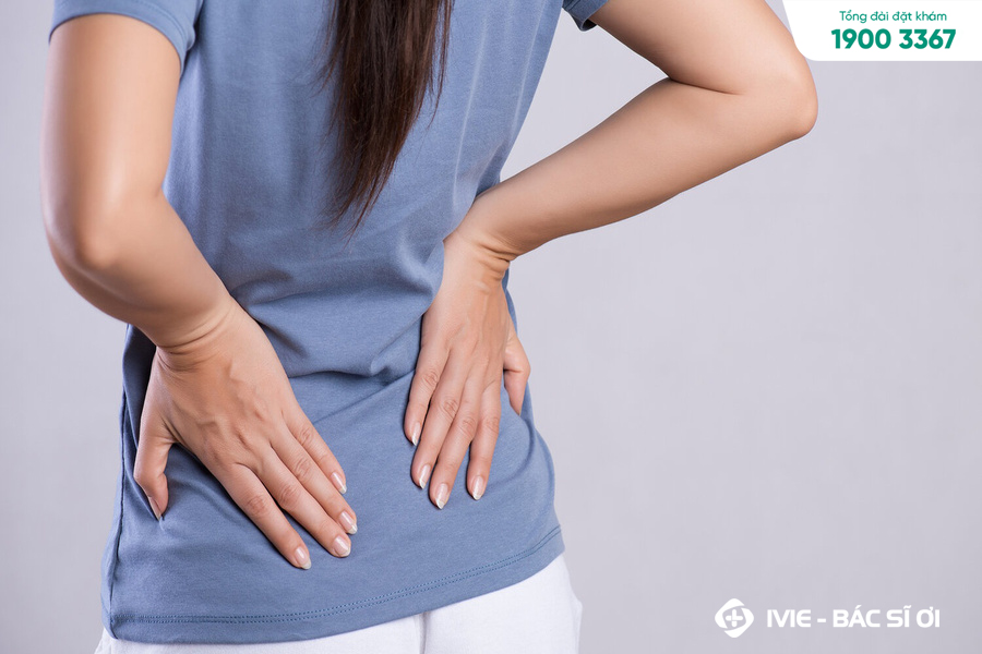 Các triệu chứng đau vùng mông gần xương cụt