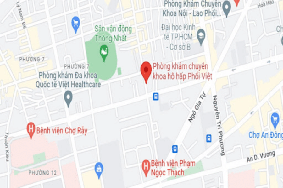 Địa chỉ Phòng khám Phổi Việt