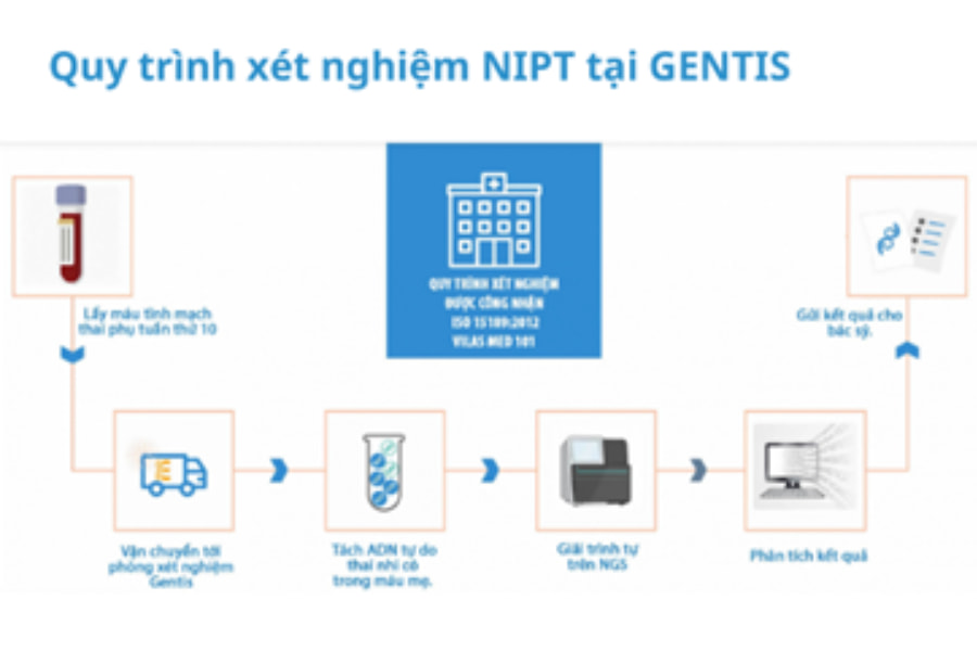 Quy trình xét nghiệm NIPT tại Gentis