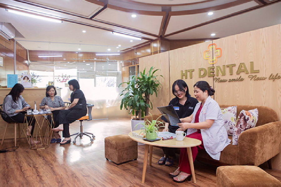 Nha khoa thẩm mỹ HT Dental - điạ điểm chăm sóc răng miệng thân quen của nhiều khách hàng (Ảnh: sưu tầm)