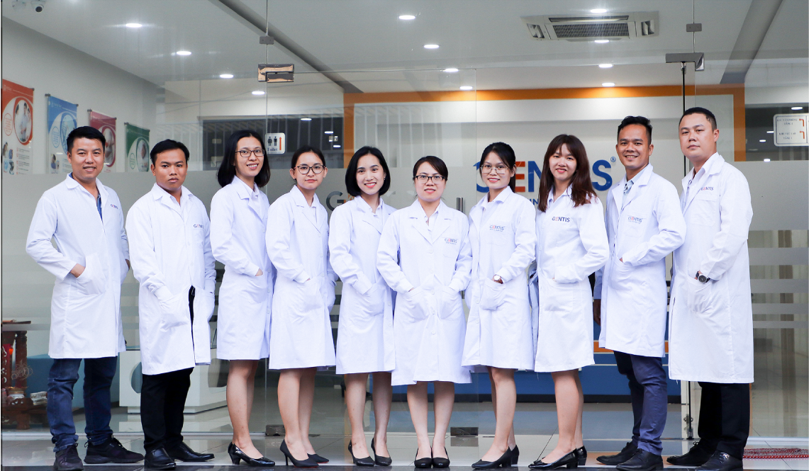 Đội ngũ bác sĩ tại Trung Tâm Xét Nghiệm Quốc tế Gentis - CS Hà Nội