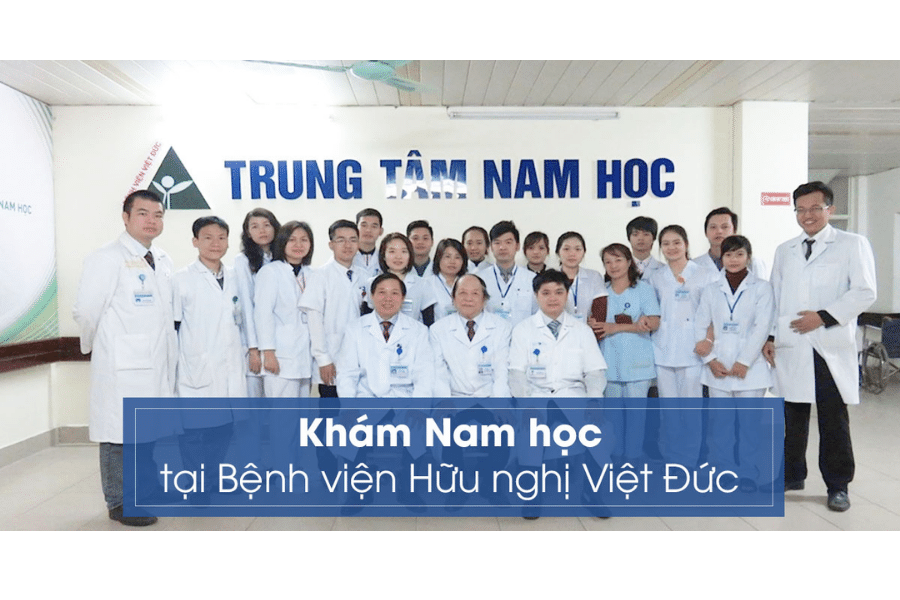 Đội ngũ bác sĩ khoa Nam học Bệnh viện Việt Đức (ảnh Bv Việt Đức)