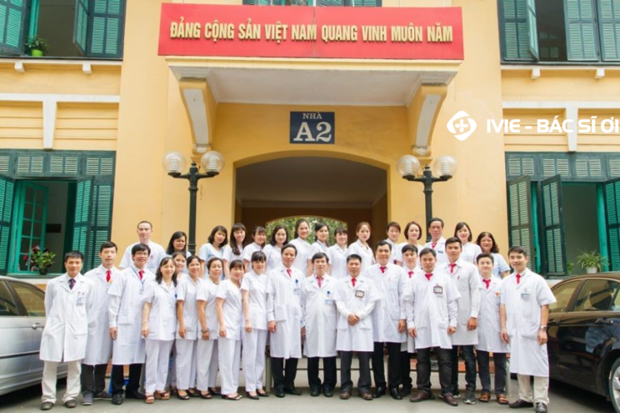 Đội ngũ bác sĩ Khoa Tiêu hóa bệnh viện Việt Đức (ảnh: BV Việt Đức)