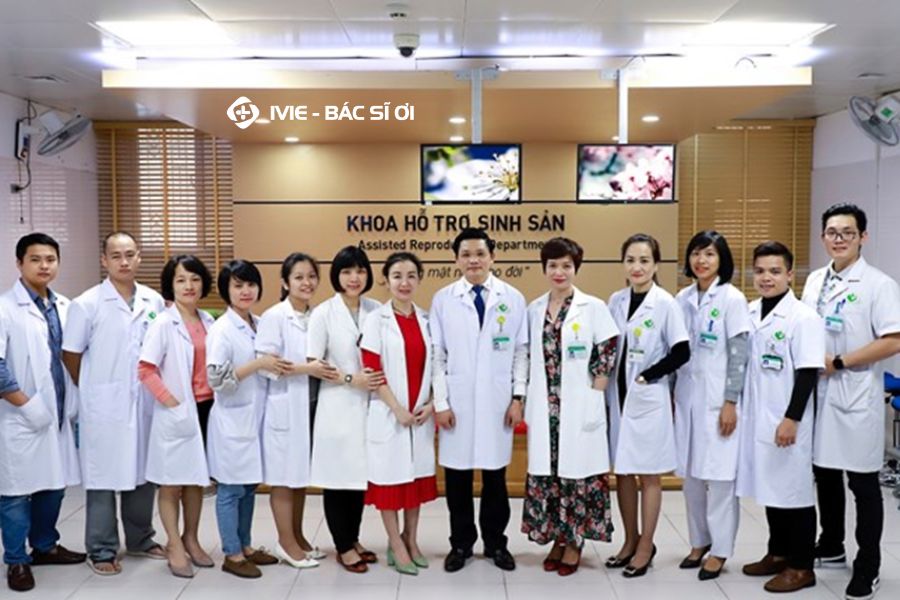Đội ngũ bác sĩ Trung tâm hỗ trợ sinh sản - Bệnh viện Phụ Sản Hà Nội