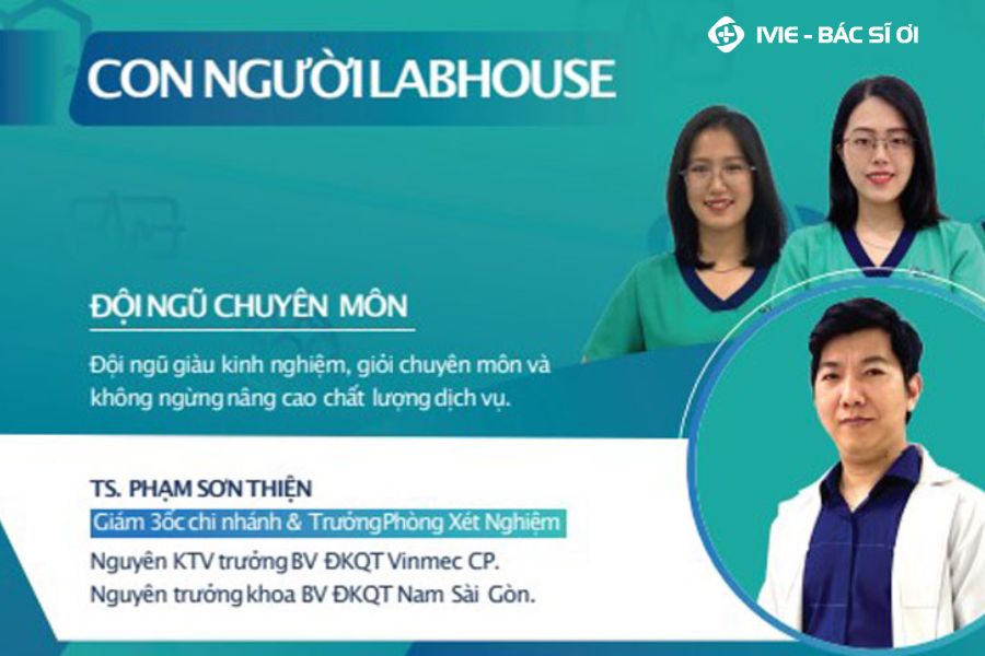 Đội ngũ chuyên môn tiêu biểu tại Labhouse