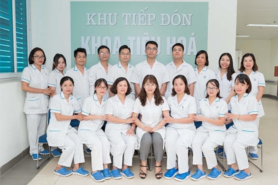 Đội ngũ y tế của bệnh viện Thanh Nhàn