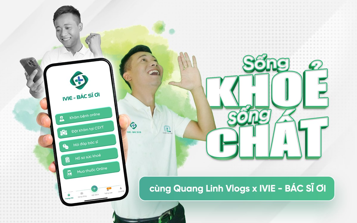 IVIE - Bác sĩ ơi tiết lộ người bạn đồng hành mới trong dự án ‘’sống khỏe, sống chất’’: Quang Linh Vlogs & team Châu Phi