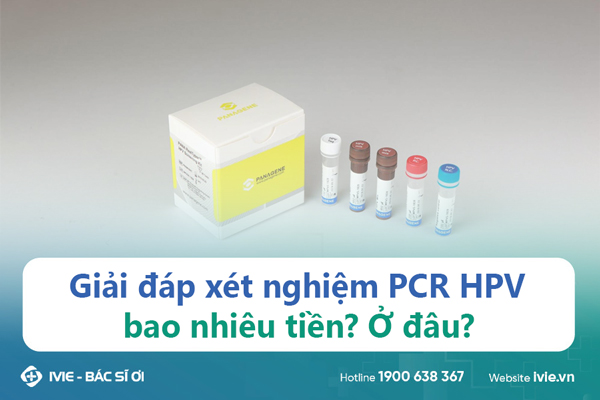 Giải đáp xét nghiệm PCR HPV bao nhiêu tiền? Ở đâu?