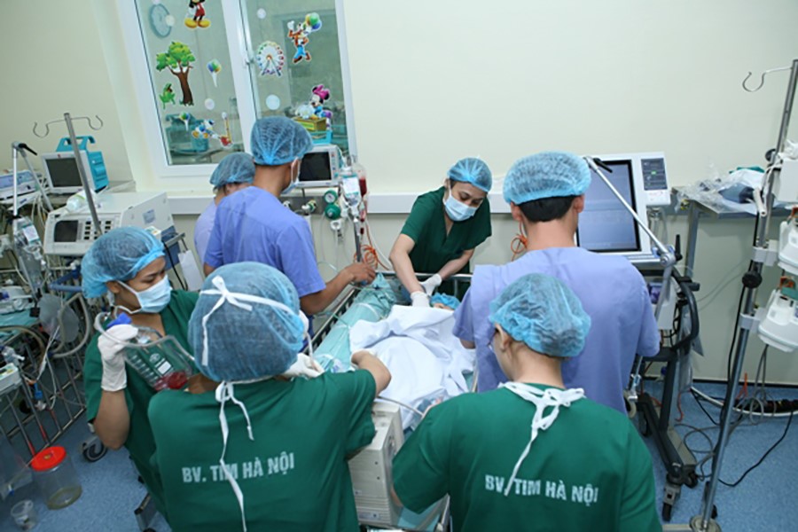 Bệnh viện Tim Hà Nội trang bị hệ thống máy móc tiên tiến, hiện đại