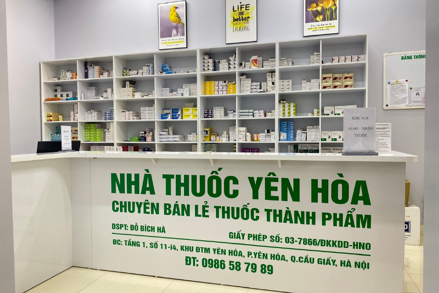 Hình ảnh nhà thuốc của Phòng khám Yên Hòa