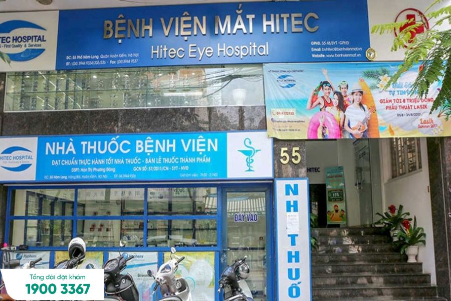 HITEC là bệnh viện mắt hàng đầu Hà Nội