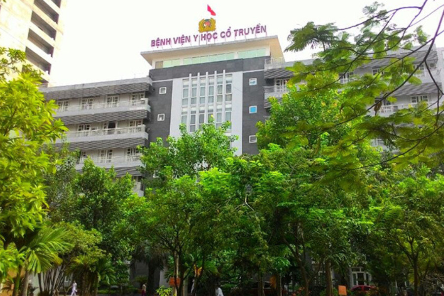 Bệnh viện YHCT Bộ Công An Hà Nội có vị trí địa lý thuận lợi