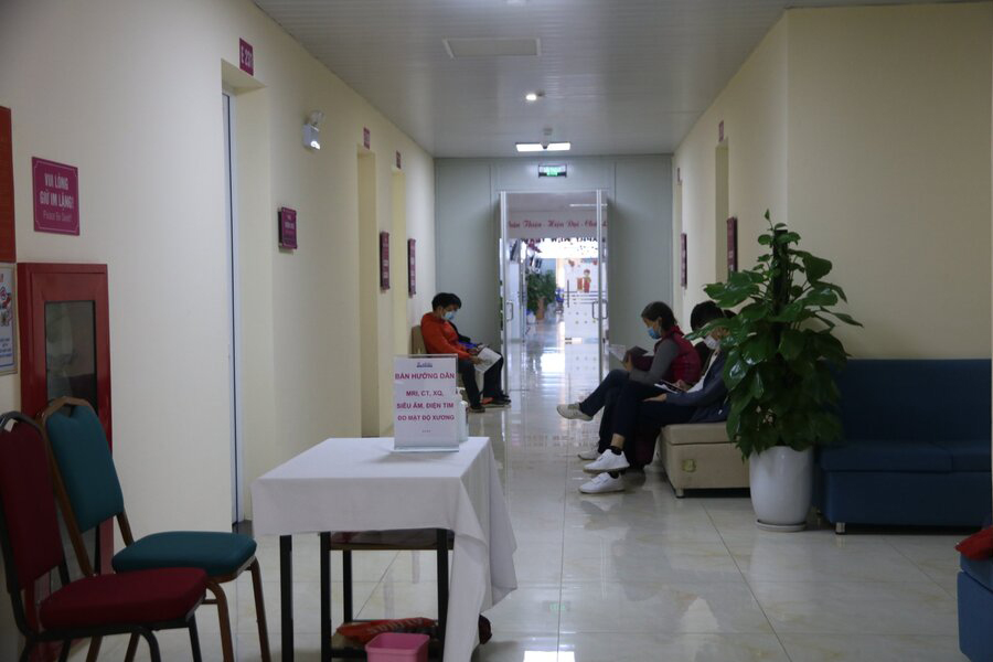 Khu vực cận lâm sàng bệnh viện E (ảnh: BV E)