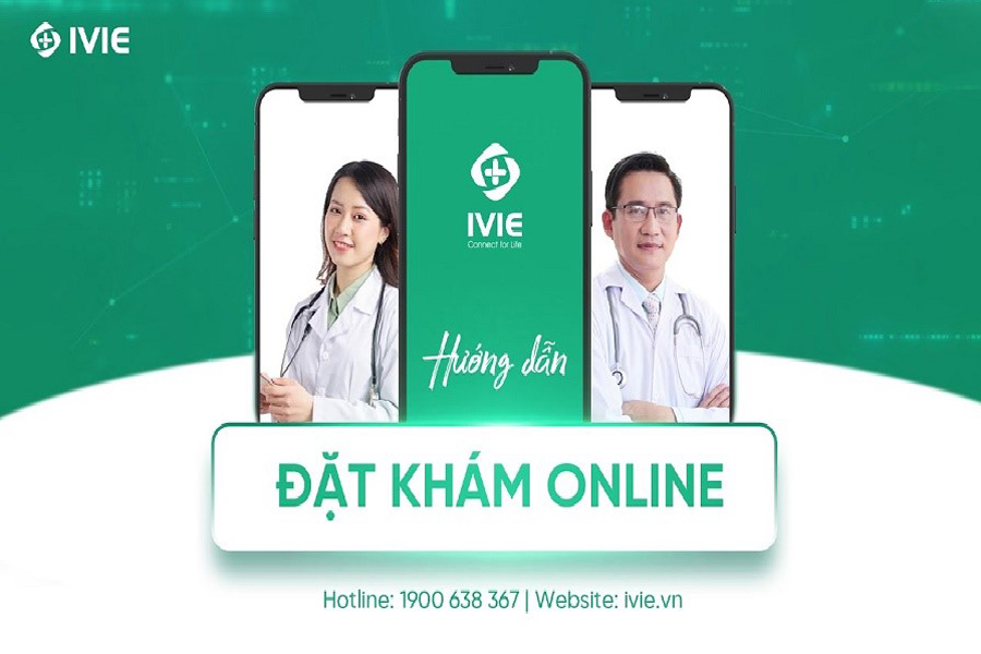 Đặt khám online trên ứng dụng Bác sĩ ơi - IVIE