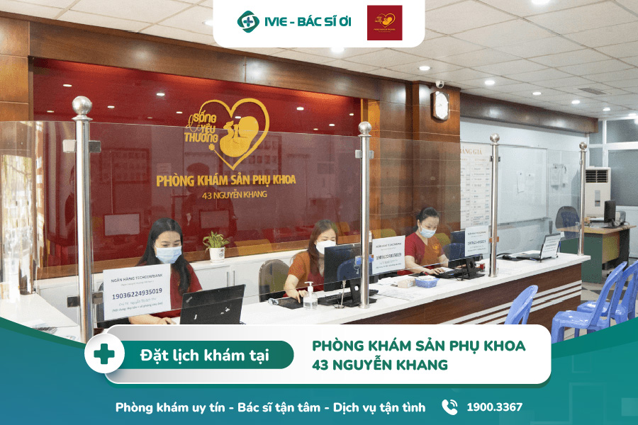 Phòng khám Sản phụ khoa chuyên nghiệp số 43 Nguyễn Khang khám sinh sản cho nam chính xác, nhanh chóng