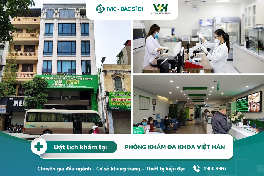 Khám sức khỏe đi xin việc tại phòng khám Việt Hàn