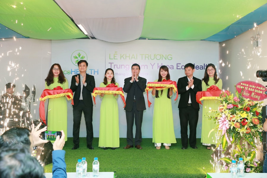 Lễ khai trương của Ecohealth nhận được nhiều sự quan tâm
