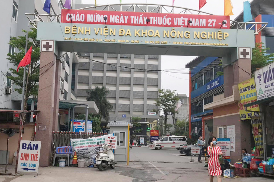 Bệnh viện Đa khoa Nông nghiệp được coi là một trong những bệnh viện lớn và có uy tín tại Hà Nội