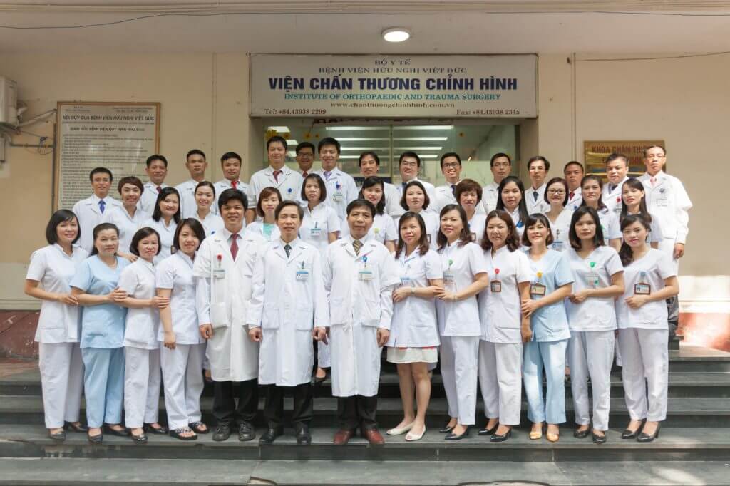 6 bác sĩ giỏi khám chi trên - Y học thể thao Bệnh viện Hữu Nghị Việt Đ