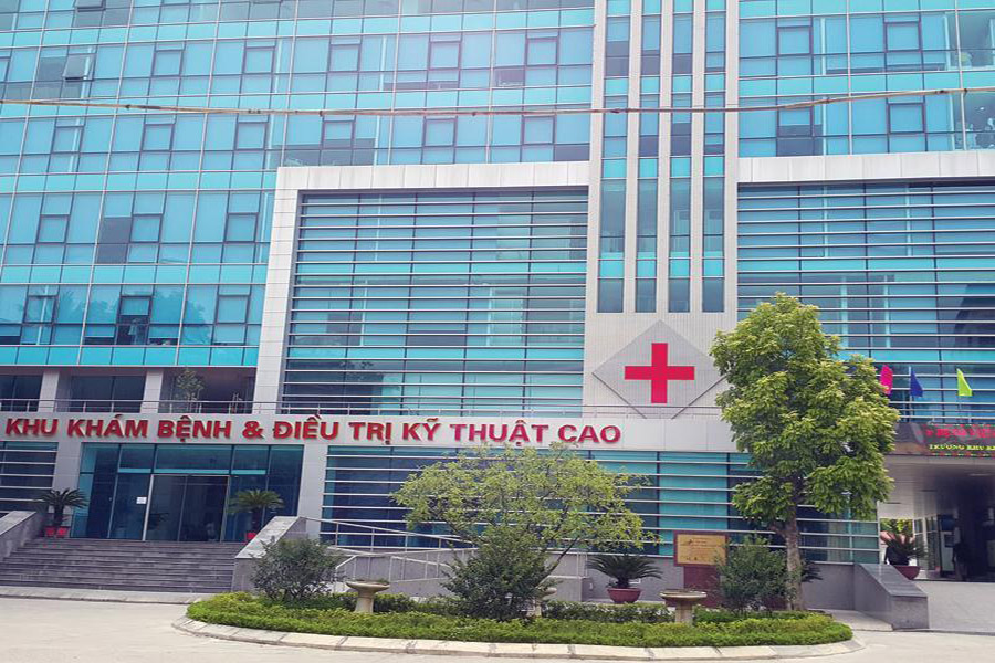 Bệnh viện Giao thông vận tải Trung Ương có khuôn viên khang trang, rộng rãi