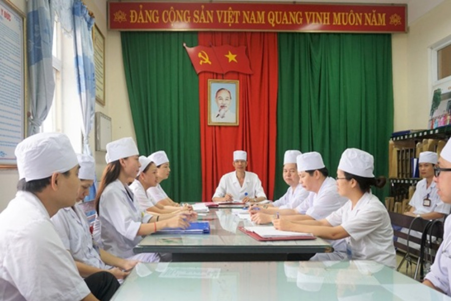 Đội ngũ bác sĩ khoa tim mạch Bệnh viện Đa khoa tỉnh Thanh Hóa 