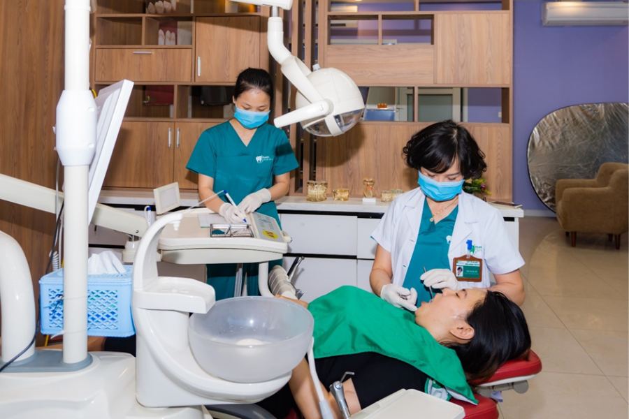 Không gian khám và điều trị răng tại Nha khoa Yteeth