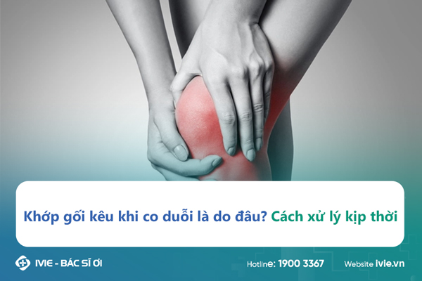 Khớp gối kêu khi co duỗi là do đâu? Cách xử lý kịp thời