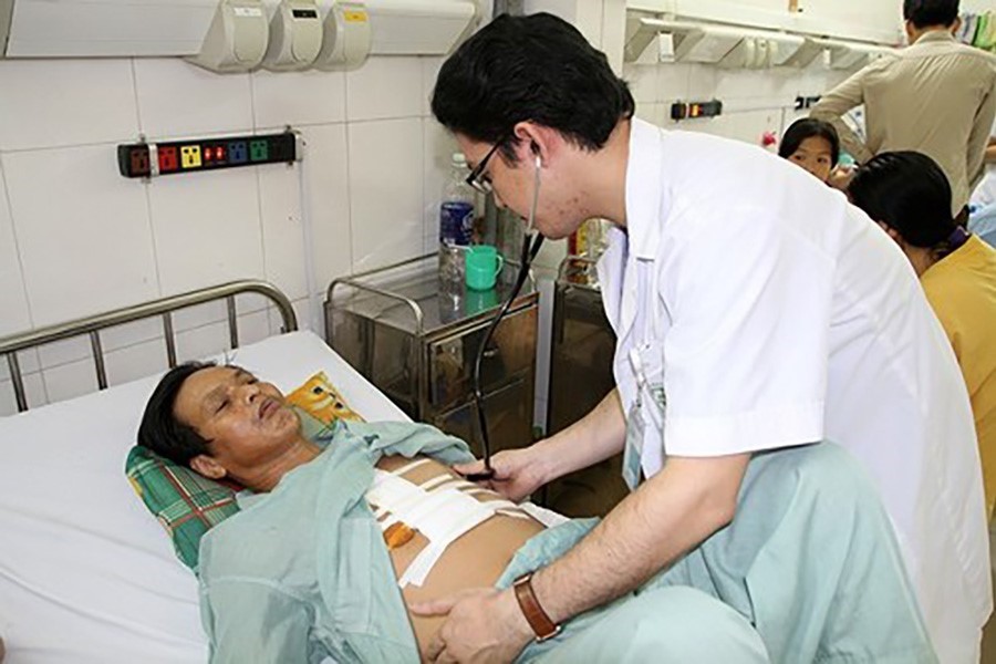 Hình ảnh người bệnh điều trị tại Bệnh viện Tim Hà Nội 