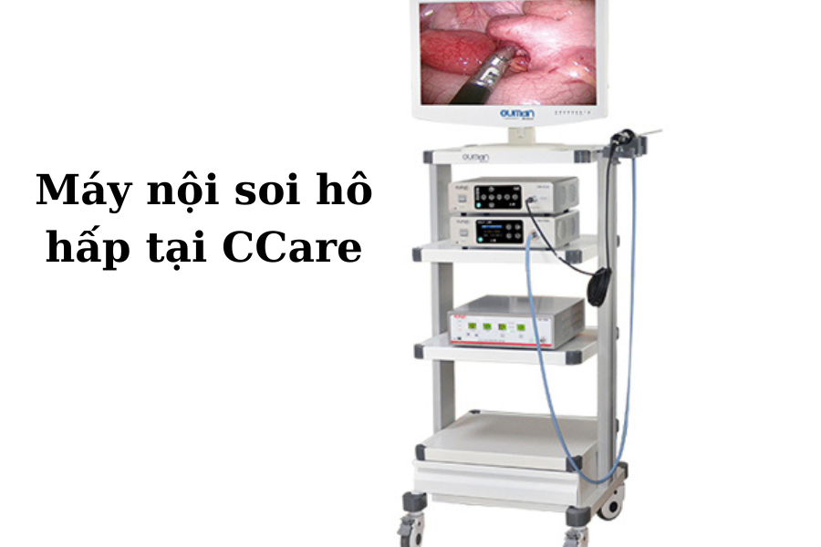 Máy nội soi hô hấp tại Phòng khám CCare