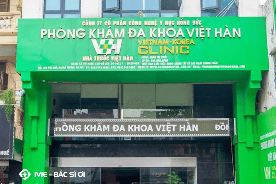 Quy trình khám sức khỏe tại Phòng khám Hàn Việt ngay đường phố Huế