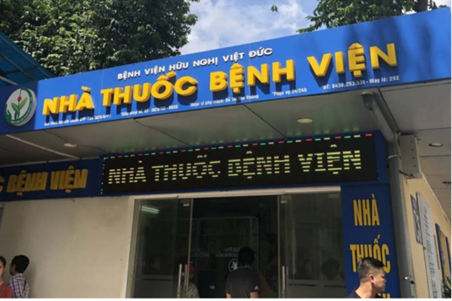 Nhà thuốc của Bệnh viện Hữu Nghị Việt Đức