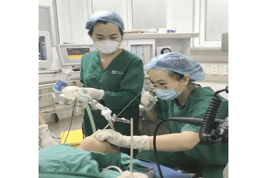 Nội soi phế quản tại Bệnh viện Hữu nghị Việt Đức