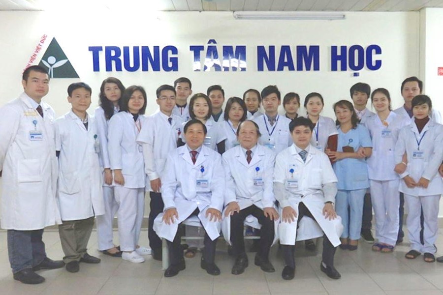 Đội ngũ bác sĩ Trung tâm Nam học Bệnh viện Hữu Nghị Việt Đức