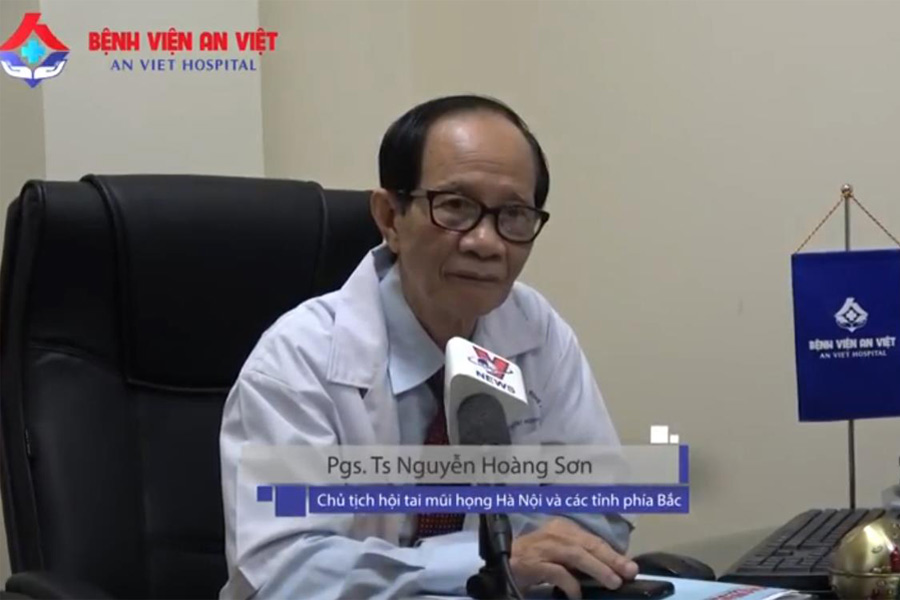 PGS.TS Nguyễn Hoàng Sơn - cố vấn chuyên môn tại Bệnh viện An Việt