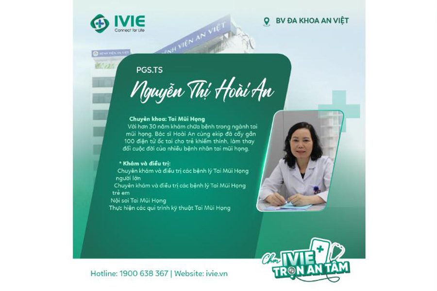 Bác sĩ Nguyễn Thị Hoài An Bệnh viện Đa khoa An Việt
