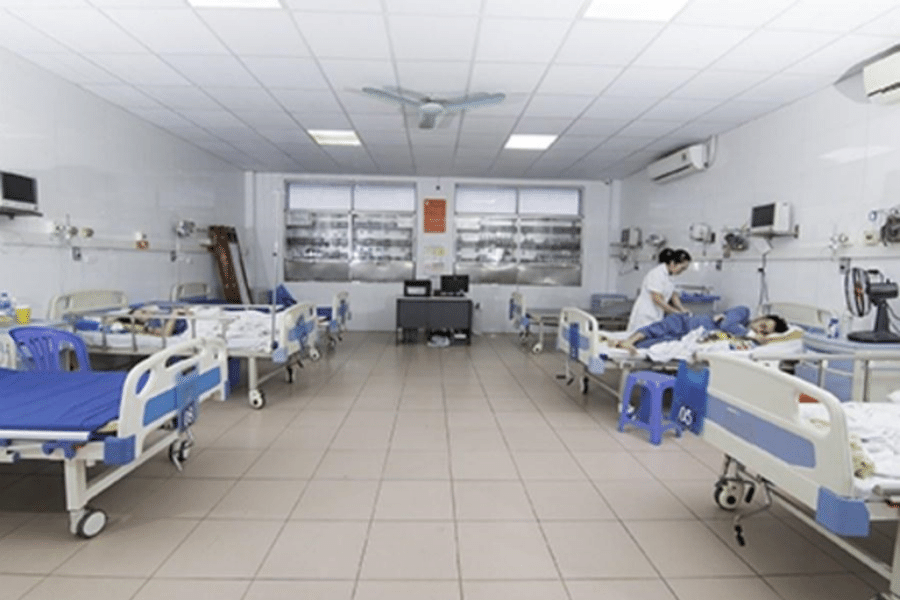 Phòng bệnh tại một khoa tại bệnh viện Thanh Nhàn