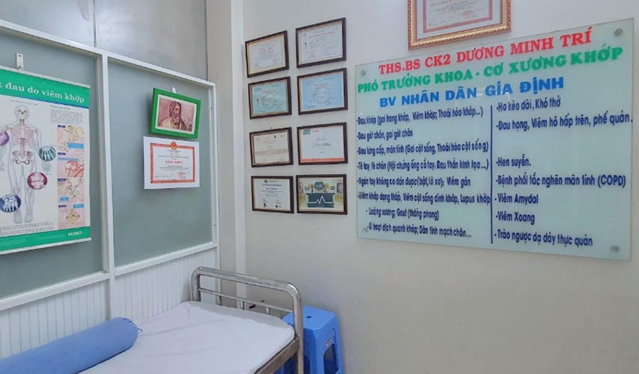 Không gian phòng chờ tại Phòng khám bác sĩ Dương Minh Trí