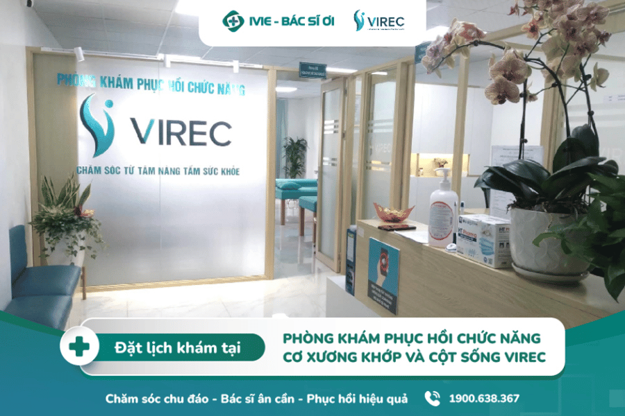 Phòng khám cơ xương khớp và cột sống Virec được thành lập bởi các bác sĩ đầu ngành tại Bệnh viện Việt Đức, Bạch Mai