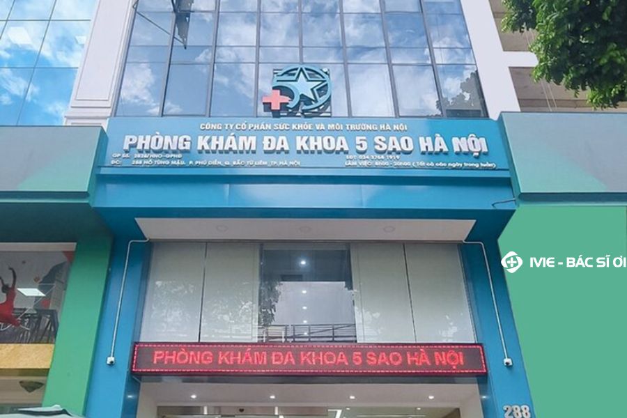 Phòng khám Đa khoa 5 sao Hà Nội, địa chỉ khám chữa bệnh tin cậy phía Tây Thủ đô 