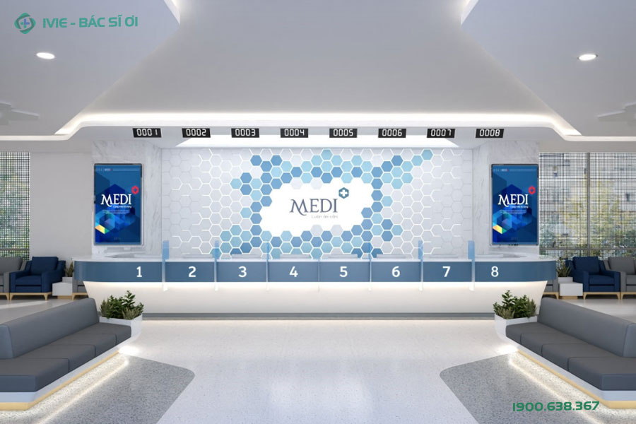 Tổ hợp Y tế MEDIPLUS có không gian sang trọng