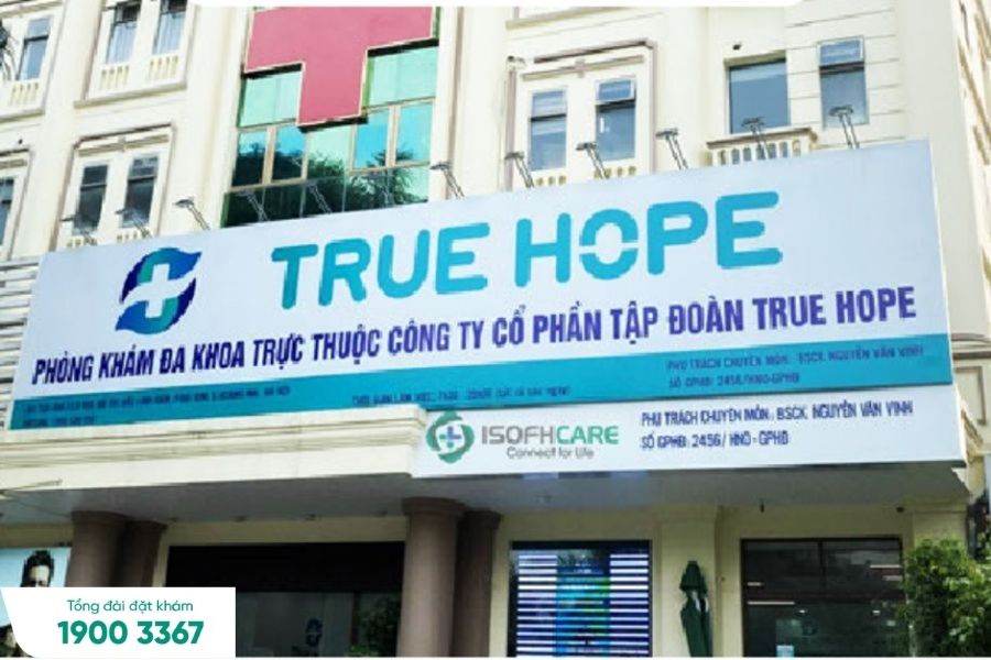 Phòng khám True Hope là phòng khám tai mũi họng ngoài giờ uy tín, an toàn 