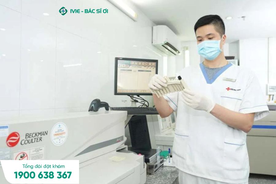 Phòng Xét nghiệm tại Bệnh viện Ung bướu Hưng Việt 
