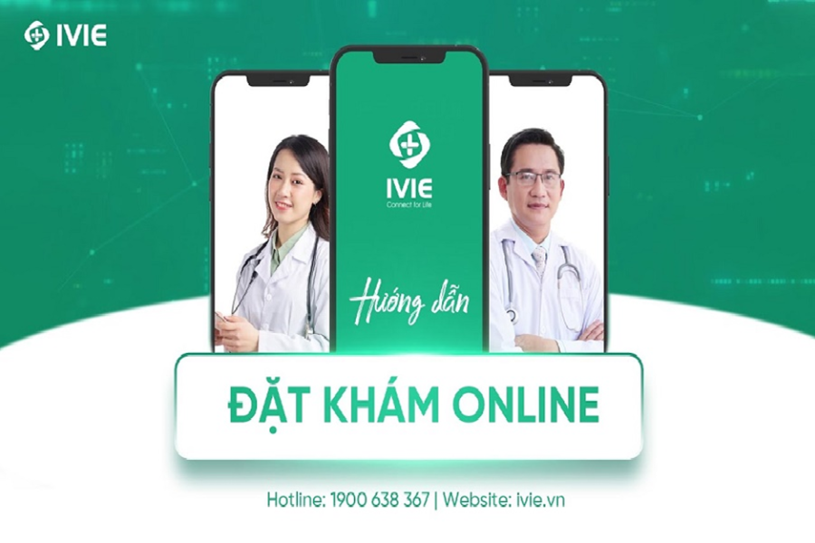 Quy trình đặt khám bác sĩ tại IVIE - Bác sĩ ơi 